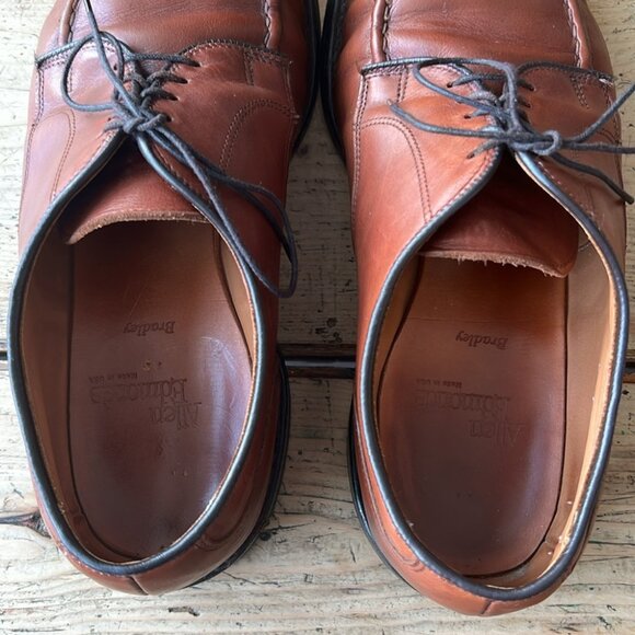 Allen Edmonds Bradley Dress Split Toe Derby Shoe Size 8 - Picture 10 of 13